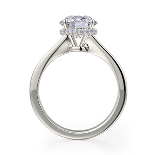Michael M Crown Engagement Ring R704-2