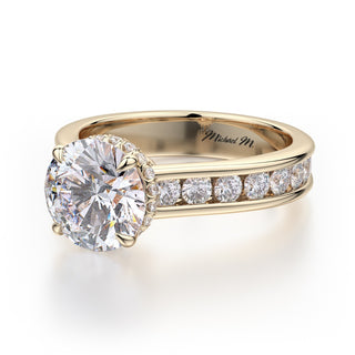 Michael M Crown Engagement Ring R704-2