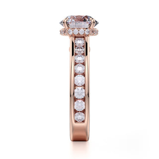 Michael M Crown Engagement Ring R704-2