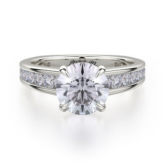 Michael M Crown Engagement Ring R705-2