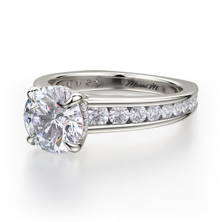 Michael M Crown Engagement Ring R705-2