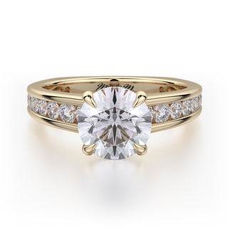 Michael M Crown Engagement Ring R705-2