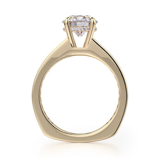 Michael M Crown Engagement Ring R705-2