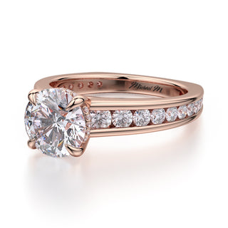 Michael M Crown Engagement Ring R705-2