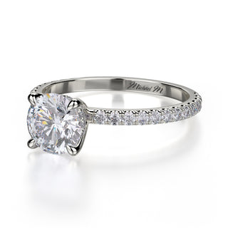 Michael M Crown Engagement Ring R706-1