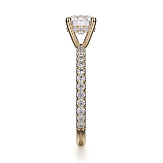 Michael M Crown Engagement Ring R706-1