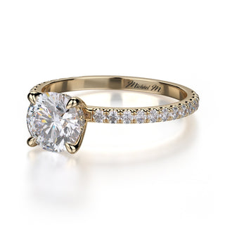 Michael M Crown Engagement Ring R706-1