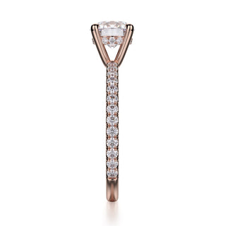 Michael M Crown Engagement Ring R706-1