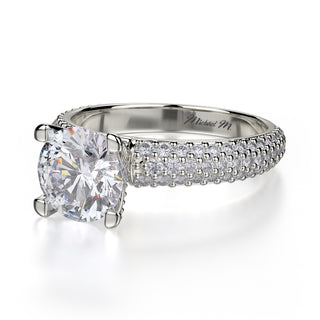 Michael M Crown Engagement Ring R710-1.5