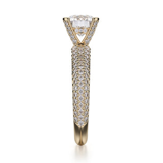 Michael M Crown Engagement Ring R710-1.5