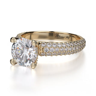 Michael M Crown Engagement Ring R710-1.5