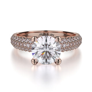 Michael M Crown Engagement Ring R710-1.5