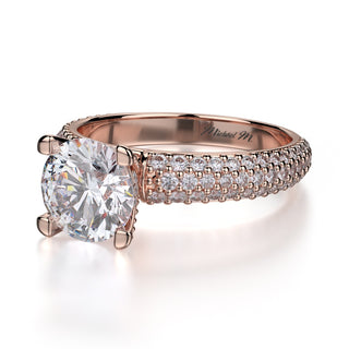 Michael M Crown Engagement Ring R710-1.5