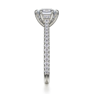 Michael M Crown Engagement Ring R712-1.5