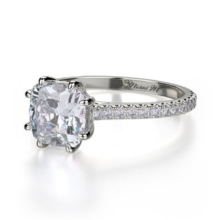 Michael M Crown Engagement Ring R712-1.5