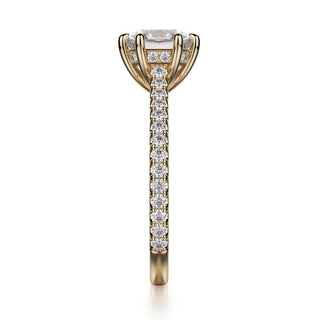 Michael M Crown Engagement Ring R712-1.5