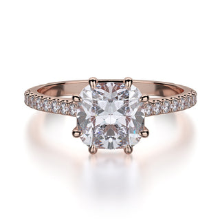Michael M Crown Engagement Ring R712-1.5