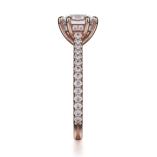 Michael M Crown Engagement Ring R712-1.5