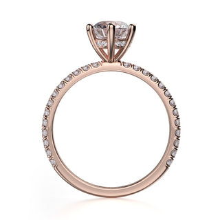 Michael M Crown Engagement Ring R713-1