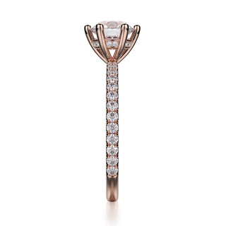 Michael M Crown Engagement Ring R713-1