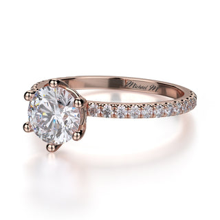 Michael M Crown Engagement Ring R713-1