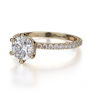 Michael M Crown Engagement Ring R713-1
