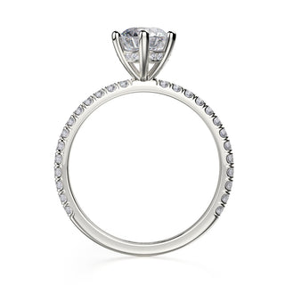 Michael M Crown Engagement Ring R713-1