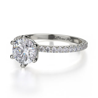 Michael M Crown Engagement Ring R713-1