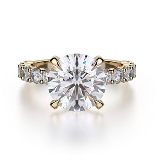 Michael M Crown Engagement Ring R736-3
