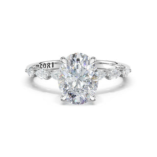 Oval Solitaire Engagement Ring