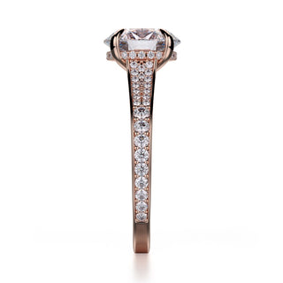 Michael M Crown Engagement Ring R743-3