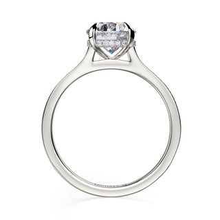 Michael M Crown Engagement Ring R743-3