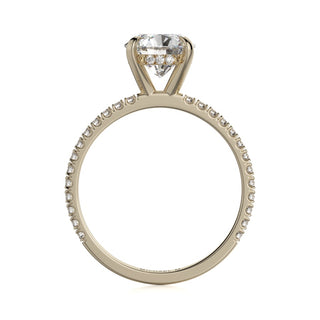 Michael M Crown Engagement Ring R706-1.5