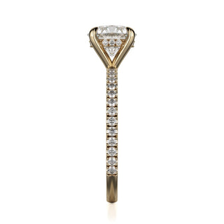 Michael M Crown Engagement Ring R706-1.5