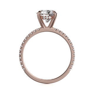 Michael M Crown Engagement Ring R706-1.5