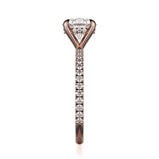 Michael M Crown Engagement Ring R706-1.5