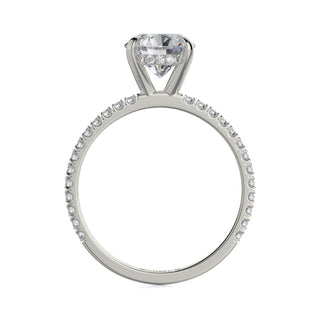 Michael M Crown Engagement Ring R706-1.5
