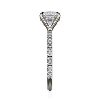 Michael M Crown Engagement Ring R706-1.5
