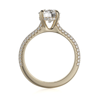Michael M Crown Engagement Ring R707-2