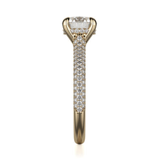 Michael M Crown Engagement Ring R707-2