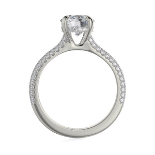 Michael M Crown Engagement Ring R707-2