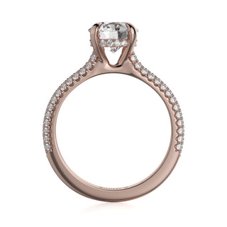 Michael M Crown Engagement Ring R707-2