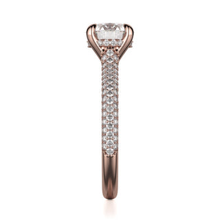 Michael M Crown Engagement Ring R707-2