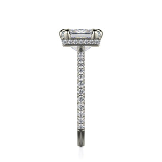Michael M Crown Engagement Ring R715-2P