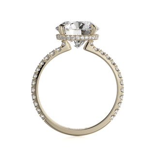 Michael M Crown Engagement Ring R742-3