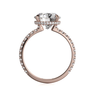 Michael M Crown Engagement Ring R742-3