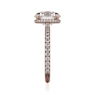 Michael M Crown Engagement Ring R742-3