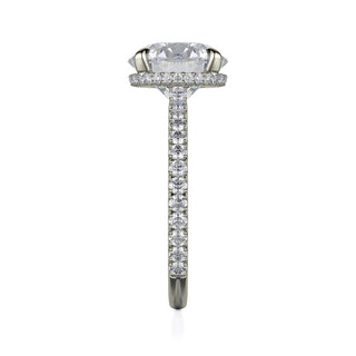 Michael M Crown Engagement Ring R742-3