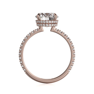 Michael M Crown Engagement Ring R745-2