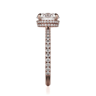 Michael M Crown Engagement Ring R745-2
